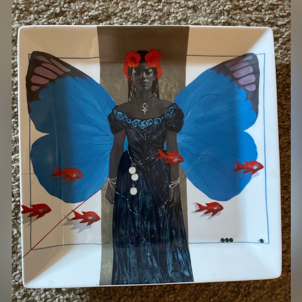 COLLECTABLE Jorge Severino, Arte De Cafe 11” Plate